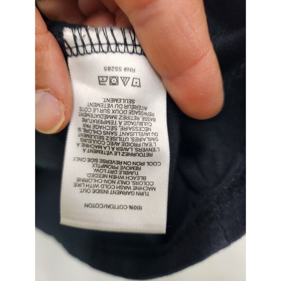 Express Mens NYC USA Graphic T-Shirt Medium Black Short Sleeve Grunge Streetwear - Picture 8 of 9